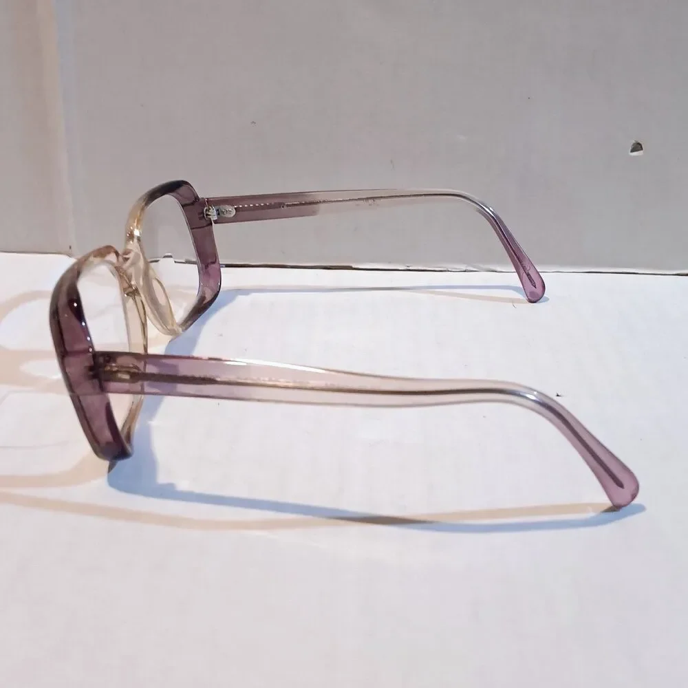 Vintage Oversized Soft Square Eyeglass Frames-Bronco-Grey Gradient-Acetate